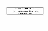 CAPÍTULO 2 A INOVAÇÃO NA EMPRESA. 2.1 A EMPRESA COMO ESPAÇO DE PROCESSAMENTO DE SABERES.