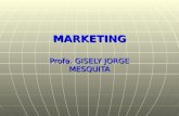 MARKETING Profa. GISELY JORGE MESQUITA. DIFERENCIAÇÃO E POSICIONAMENTO DA OFERTA AO MERCADO POR MEIO DO CICLO DE VIDA DO PRODUTO.