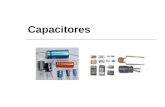Capacitores. Capacitor É um componente constituído por dois condutores separados por um isolante: Os condutores são chamados armaduras (ou placas) do.