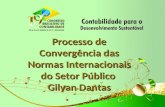 Processo de Convergência das Normas Internacionais do Setor Público Gilvan Dantas.