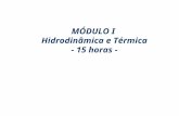FENÔMENOS DE TRANSPORTE – CHEMTECH MÓDULO I – 23 a 27 Jan/06 Profs. Eugênio & Altemani MÓDULO I Hidrodinâmica e Térmica - 15 horas -