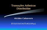 Transações Atômicas Distribuídas1 Alcides Calsavara [C12,C13,C14,T3.4] (110 p.)