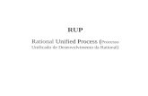 RUP Unified Process ( Rational Unified Process ( Processo Unificado de Desenvolvimento da Rational)