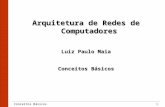 Conceitos Básicos1 Arquitetura de Redes de Computadores Luiz Paulo Maia Conceitos Básicos.