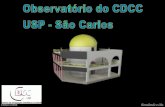 CDCC-CDA Estudando o Céu Observatório do CDCC - USP/SC.