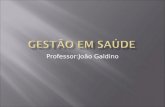 Professor:João Galdino. # Consultório Fisioterápico # Questões a serem estudadas - Localização?. -Prédio ( elevador, rampa...)?. -Barreiras arquitetônicas.