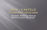 Docente: Professor Manuel Oliveira Lemos Alexandre.
