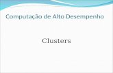 Computação de Alto Desempenho Clusters. Cluster Integrante: Hilário Viana Bacellar.