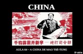 CHINA AULA 04 – A CHINA DE MAO TSÉ-TUNG 8 a série.
