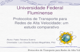 Protocolos de Transporte para Redes de Alta Velocidade - 2006 Universidade Federal Fluminense Protocolos de Transporte para Redes de Alta Velocidade: um.