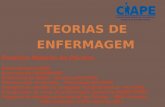 TEORIAS DE ENFERMAGEM Emerson Roberto de Oliveira Estomaterapia-UFMG Gerontologia-UNIGRANRIO Enfermeiro do NUGG - Geriatria-HC/UFMG Teleconsultor em feridas.
