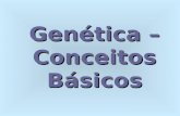 Genética – Conceitos Básicos. O que é genética? É o estudo dos genes e de sua transmissão para as gerações futuras. É dividida em: -Genética Clássica.