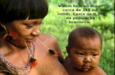 Vivem hoje no Brasil cerca de 345 mil índios. Cerca de 0,2% da população brasileira.