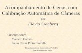 Acompanhamento de Cenas com Calibração Automática de Câmeras por Flávio Szenberg Orientadores: Marcelo Gattass Paulo Cezar Pinto Carvalho Departamento.