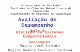 Avaliação de Desempenho Aula 8 Universidade de São Paulo Instituto de Ciências Matemáticas e de Computação Departamento de Sistemas de Computação Marcos.