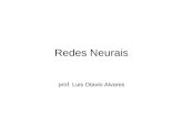 Redes Neurais prof. Luis Otavio Alvares. O modelo biológico O cérebro humano possui cerca 100 bilhões de neurônios O neurônio é composto por um corpo.