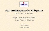Aprendizagem de Máquina Porto Alegre, Junho de 2008. Filipo Studzinski Perotto Luís Otávio Álvares (Machine Learning)