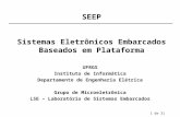 1 de 31 SEEP Sistemas Eletrônicos Embarcados Baseados em Plataforma UFRGS Instituto de Informática Departamento de Engenharia Elétrica Grupo de Microeletrônica.