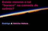 Existe mesmo o tal buraco na camada de ozônio? Rodrigo & Heloísa Helena.