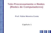 Tele-Processamento e Redes (Redes de Computadores) Prof. Fábio Moreira Costa Capítulo 1.