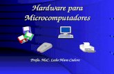 Hardware para Microcomputadores Profa. MsC. Leda Mara Cadore.