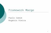 1 Framework Marge Paolo Cemim Rogério Vieira. 2 Bluetooth – O que é? Especificação para comunicações sem fio Criado pela Ericsson Mobile Versão atual.