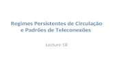 Regimes Persistentes de Circulação e Padrões de Teleconexões Lecture 18.