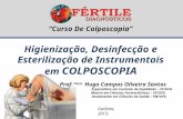 Goiânia, 2013. Curso De Colposcopia Prof. Farm. Hugo Campos Oliveira Santos Especialista em Controle de Qualidade – FF/UFG Mestre em Ciências Farmacêuticas.
