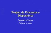 Projeto de Processos e Dispositivos Suprem e Pisces Athena e Atlas.