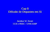 Cap 8 Difusão de Dopantes em Si Jacobus W. Swart CCS e FEEC - UNICAMP.