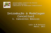 Introdução à Modelagem Conceitual 1. Conceitos Básicos Luiz A M Palazzo Abril, 2011 Universidade Católica de Pelotas Centro Politécnico Laboratório de.