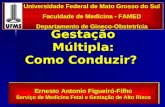 Gestação Múltipla: Como Conduzir? Universidade Federal de Mato Grosso do Sul Faculdade de Medicina - FAMED Departamento de Gineco-Obstetrícia Ernesto Antonio.