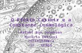 O Efeito Casimir e a Constante Cosmológica Rafael Bán Jacobsen Horacio Dottori (orientador) IF - UFRGS.