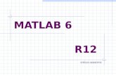 MATLAB 6 OTÍLIA GEROTTO R12. O que é o Matlab? - MATLAB (Matrix Laboratory) – software p/ cálculo numérico e científico de visualização de alta performance.