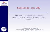 Instituto de Informática Universidade Federal do Rio Grande do Sul Porto Alegre – RS – Brazil Modelando com UML CMP 231 – Sistemas Embarcados Prof. Flávio.