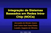 NOCs – CMP114 – 2003/I Integração de Sistemas Baseados em Redes Intra- Chip (NOCs) Alexandre de Morais Amory José Carlos SantAnna Palma Leandro Augusto.
