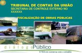 TRIBUNAL DE CONTAS DA UNIÃO SECRETARIA DE CONTROLE EXTERNO NO XXXXXX FISCALIZAÇÃO DE OBRAS PÚBLICAS.