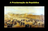 A Proclamação da República. No dia 15 de novembro de 1889, o Marechal Deodoro da Fonseca, com o apoio dos republicanos, demitiu o Conselho de Ministros.