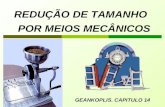 REDUÇÃO DE TAMANHO POR MEIOS MECÂNICOS GEANKOPLIS. CAPITULO 14.