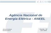 Brasília – DF abril /2006 Agência Nacional de Energia Elétrica - ANEEL Jerson Kelman Diretor-Geral.