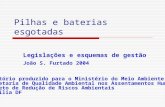 Pilhas e baterias esgotadas Legislações e esquemas de gestão João S. Furtado 2004 Relatório produzido para o Ministério do Meio Ambiente Secretaria de.
