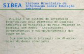 SIBEA Sistema Brasileiro de Informação sobre Educação Ambiental O SIBEA é um sistema de informação desenvolvido pela Diretoria de Educação Ambiental do.