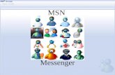 MSN Messenger. Seminário Universidade Federal de Minas Gerais Escola de Ciência da Informação Disciplina: Introdução à Informática Professor: David Menoti.