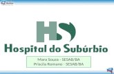 Mara Souza - SESAB/BA Priscila Romano - SESAB/BA.