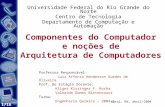 1/16 Componentes do Computador e noções de Arquitetura de Computadores Universidade Federal do Rio Grande do Norte Centro de Tecnologia Departamento de.