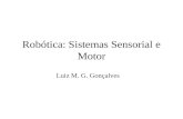 Robótica: Sistemas Sensorial e Motor Luiz M. G. Gonçalves.