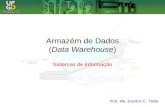 Armazém de Dados (Data Warehouse) Sistemas de Informação Prof. Me. Everton C. Tetila.