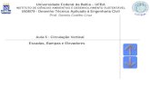 Aula 5 : Circulação Vertical Universidade Federal da Bahia – UFBA INSTITUTO DE CIÊNCIAS AMBIENTAIS E DESENVOLVIMENTO SUSTENTÁVEL IADB79 - Desenho Técnico.