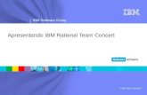 ® IBM Software Group © 2008 IBM Corporation Apresentando IBM Rational Team Concert