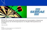 Relatório Final Estudo de Canais de Comercialização de Associações e Empresas Integradoras de Hortifrutigranjeiros na Região Metropolitana de Curitiba.